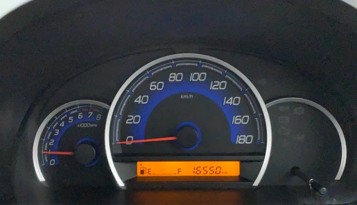 2018 Maruti Wagon R 1.0 VXI, Petrol, Manual, 16,634 km, Odometer Image