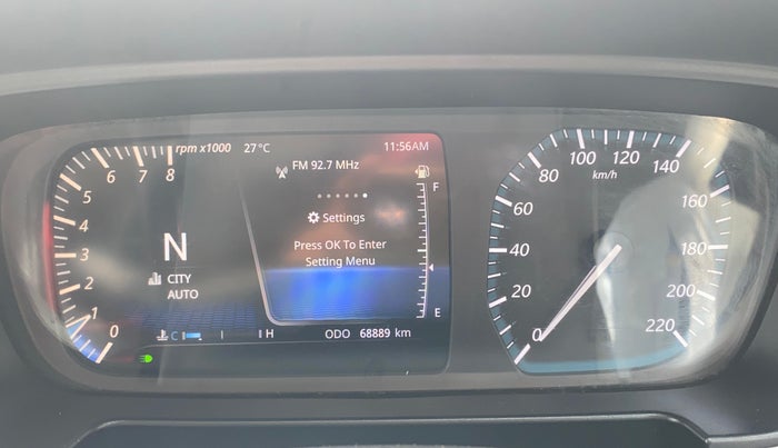 2022 Tata PUNCH CREATIVE  AMT, Petrol, Automatic, 68,887 km, Odometer Image