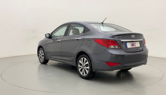 2015 Hyundai Verna FLUIDIC 4S1.6 VTVT S O AT, Petrol, Automatic, 32,301 km, Left Back Diagonal