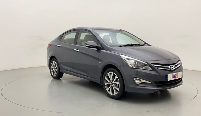 2015 Hyundai Verna FLUIDIC 4S1.6 VTVT S O AT, Petrol, Automatic, 32,301 km, Right Front Diagonal