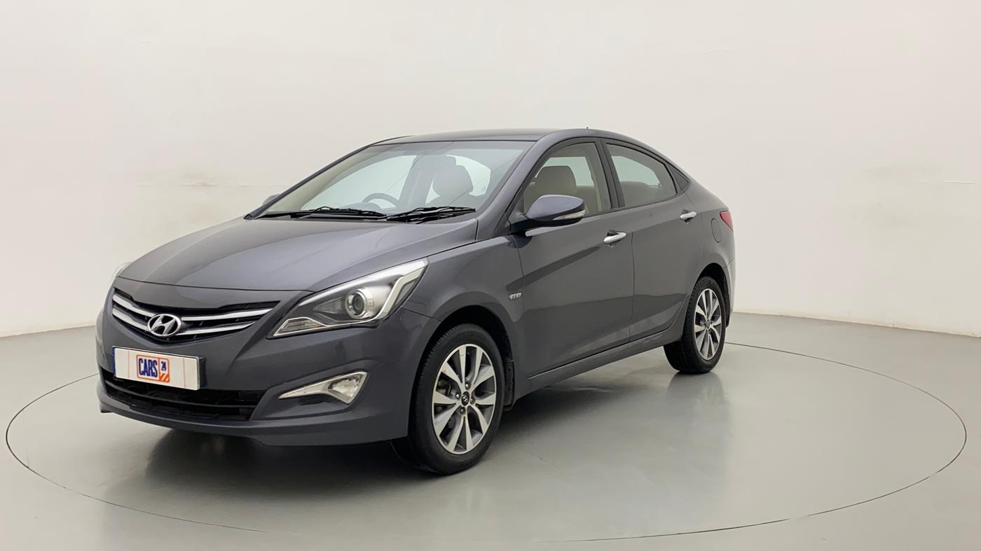 2015 Hyundai Verna FLUIDIC 4S1.6 VTVT S O AT, Petrol, Automatic, 32,301 km, Left Front Diagonal