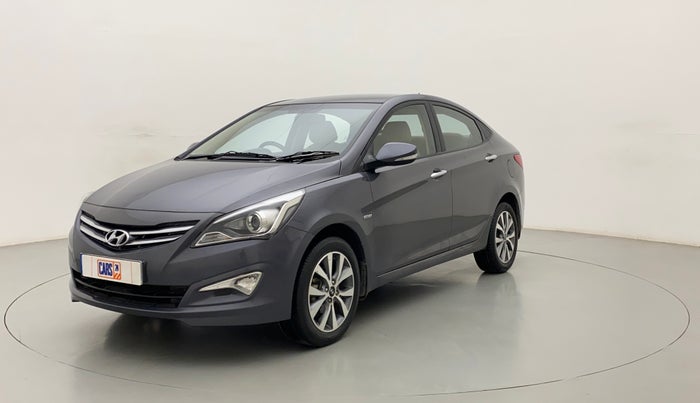 2015 Hyundai Verna FLUIDIC 4S1.6 VTVT S O AT, Petrol, Automatic, 32,301 km, Left Front Diagonal