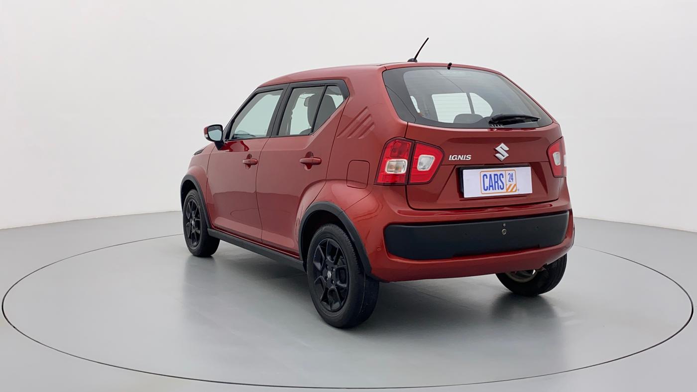 2017 Maruti IGNIS ZETA 1.2 K12 AMT, Petrol, Automatic, 26,339 km, Left Back Diagonal