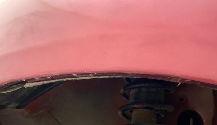 2010 Maruti Alto LXI, Petrol, Manual, 24,809 km, Left fender - Lining loose