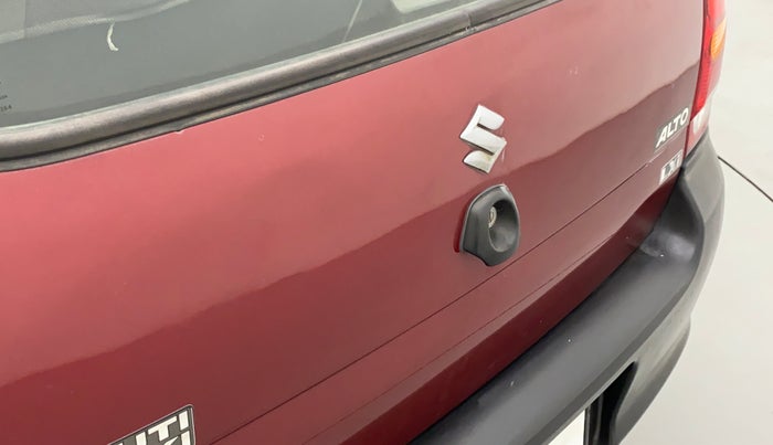 2010 Maruti Alto LXI, Petrol, Manual, 24,809 km, Dicky (Boot door) - Slightly dented