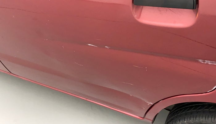 2010 Maruti Alto LXI, Petrol, Manual, 24,809 km, Rear left door - Slightly dented