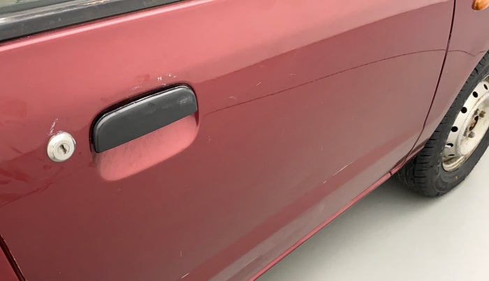 2010 Maruti Alto LXI, Petrol, Manual, 24,809 km, Driver-side door - Slightly dented