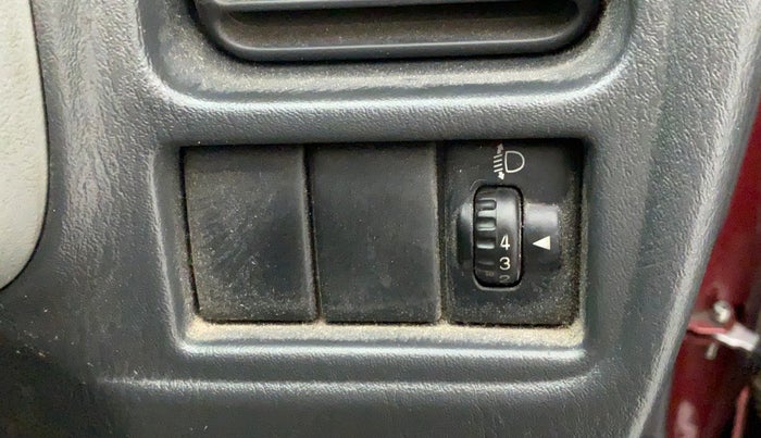 2010 Maruti Alto LXI, Petrol, Manual, 24,809 km, Dashboard - Headlight height adjustment not working