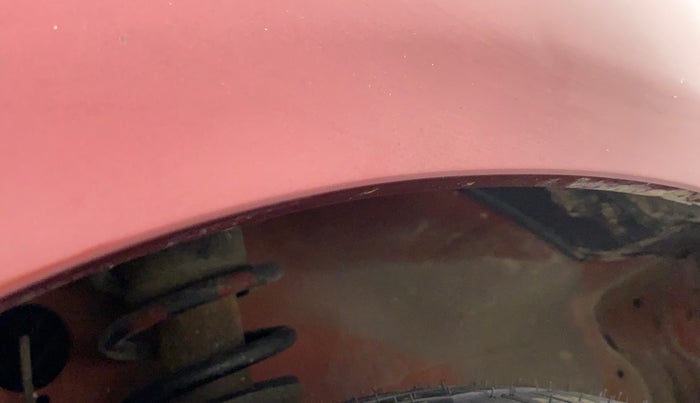 2010 Maruti Alto LXI, Petrol, Manual, 24,809 km, Right fender - Lining loose