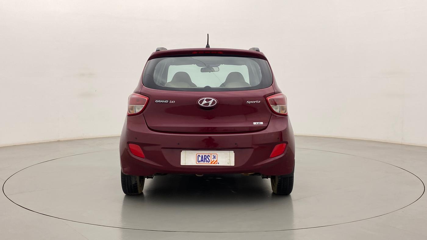 2014 Hyundai Grand i10 SPORTZ 1.2 KAPPA VTVT, Petrol, Manual, 60,509 km, Back/Rear