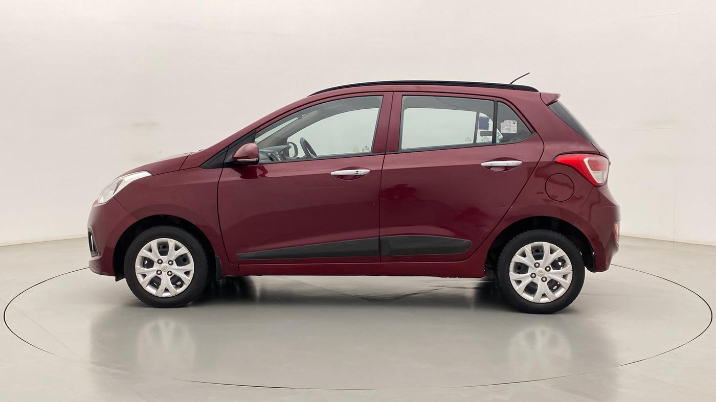 2014 Hyundai Grand i10 SPORTZ 1.2 KAPPA VTVT, Petrol, Manual, 60,509 km, Left Side