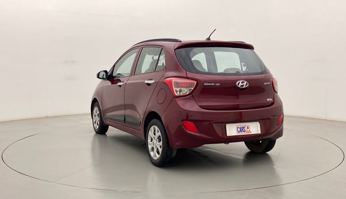2014 Hyundai Grand i10 SPORTZ 1.2 KAPPA VTVT, Petrol, Manual, 60,509 km, Left Back Diagonal