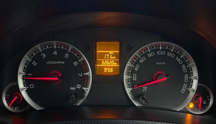 2016 Maruti Swift VXI, Petrol, Manual, 52,900 km, Odometer Image