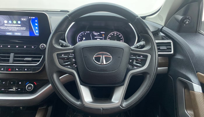 2021 Tata Harrier XZA PLUS, Diesel, Automatic, 15,213 km, Steering Wheel Close Up
