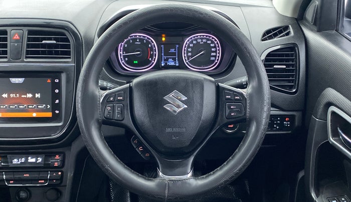 2021 Maruti Vitara Brezza ZXI, Petrol, Manual, 14,132 km, Steering Wheel Close Up