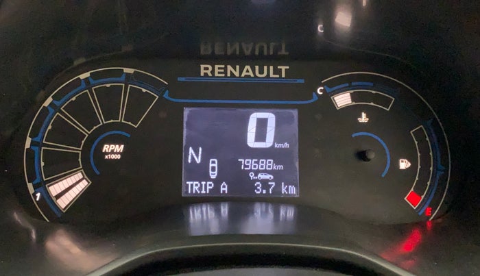 2021 Renault TRIBER RXZ AMT, Petrol, Automatic, 79,688 km, Odometer Image