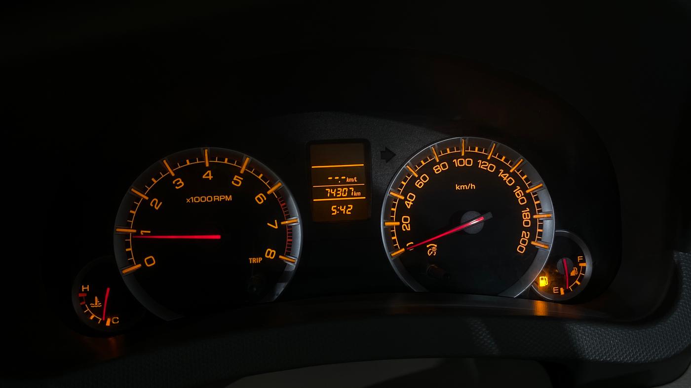 2017 Maruti Ertiga VXI, Petrol, Manual, 74,306 km, Odometer Image