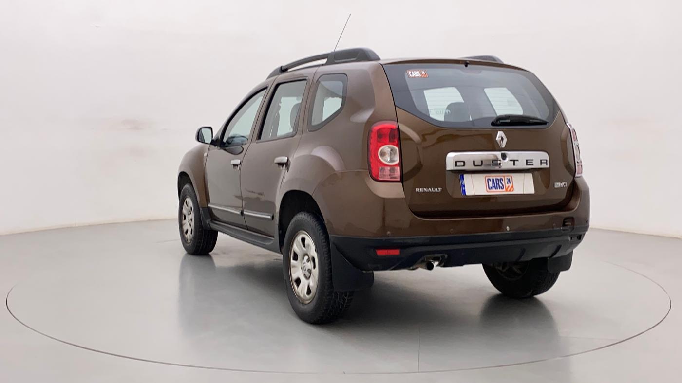 2012 Renault Duster 85 PS RXL DIESEL, Diesel, Manual, 91,351 km, Left Back Diagonal