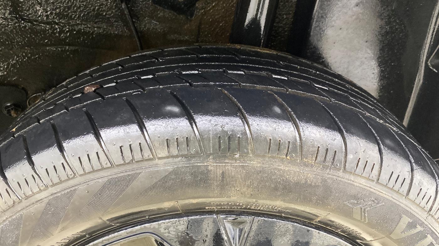 2023 Tata PUNCH ADVENTURE MT, Petrol, Manual, 56,663 km, Left Rear Tyre Tread