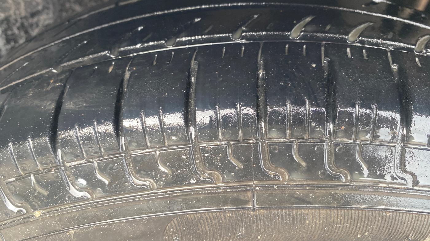 2018 Datsun Go A, Petrol, Manual, 88,316 km, Left Rear Tyre Tread