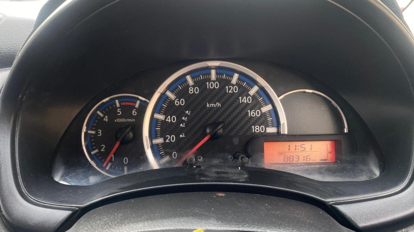 2018 Datsun Go A, Petrol, Manual, 88,316 km, Odometer Image