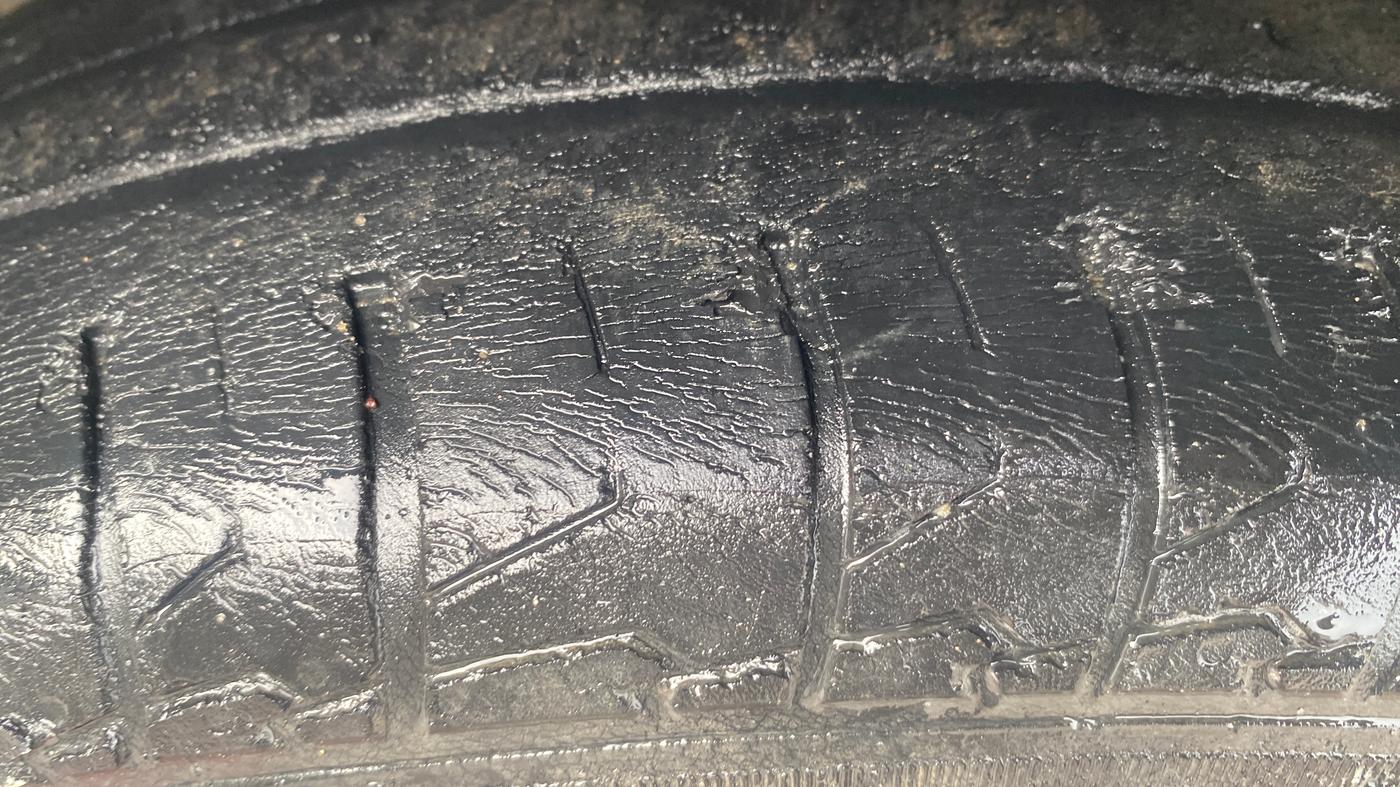 2018 Datsun Go A, Petrol, Manual, 88,316 km, Left Front Tyre Tread