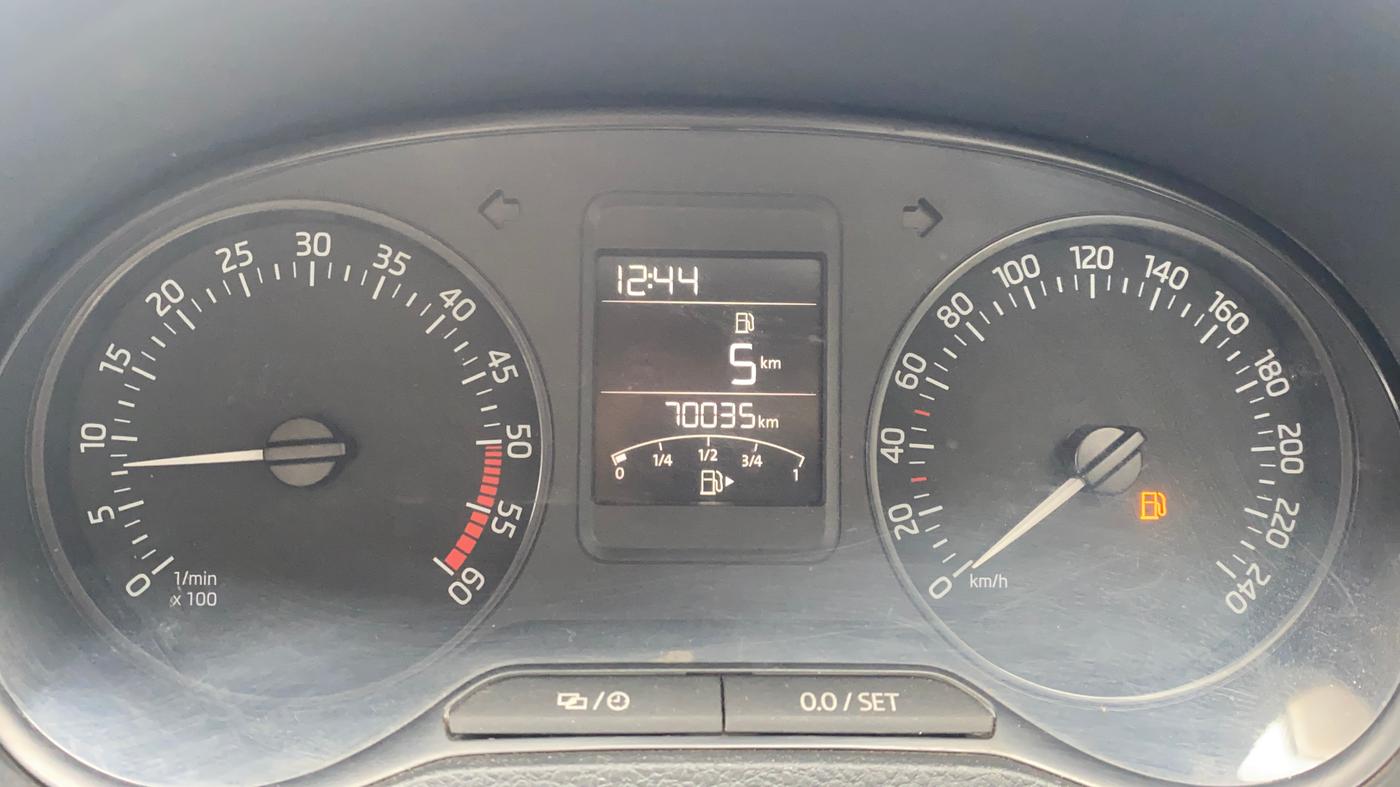 2020 Skoda Rapid AMBITION 1.5 TDI, Diesel, Manual, 70,055 km, Odometer Image