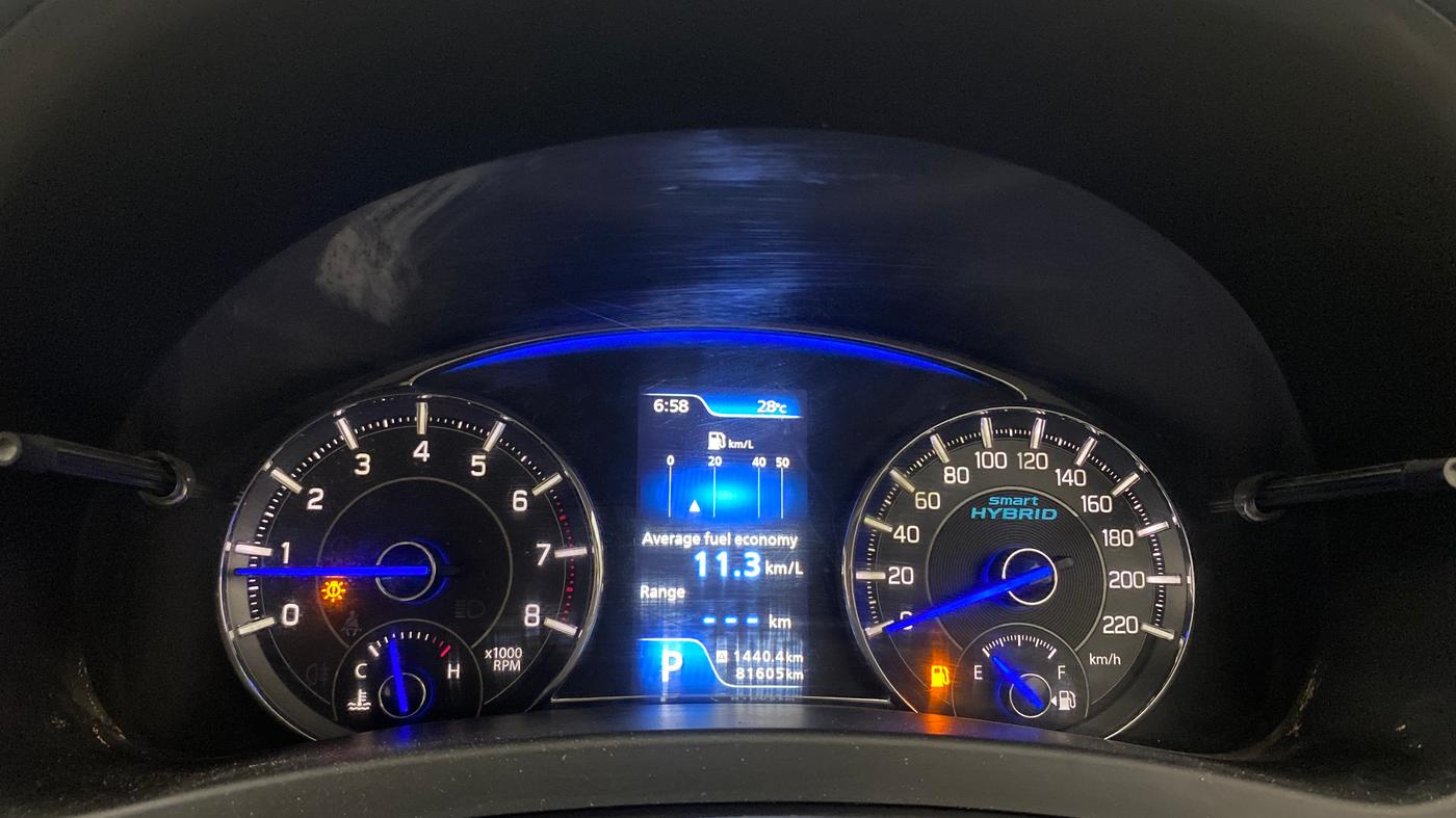 2018 Maruti Ciaz ALPHA  AT 1.5 SHVS PETROL, Petrol, Automatic, 81,561 km, Odometer Image