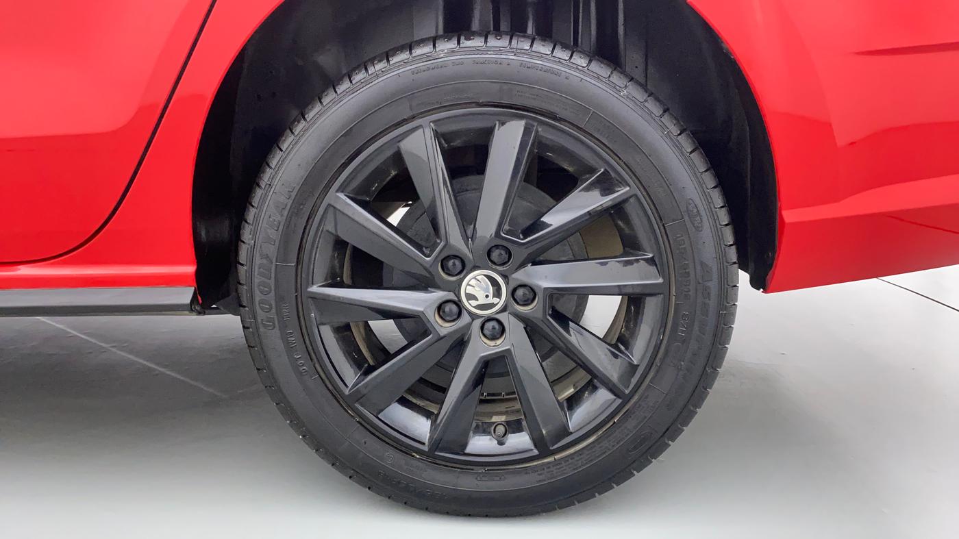2020 Skoda Rapid STYLE 1.0TSI MT, Petrol, Manual, 13,800 km, Left Rear Wheel
