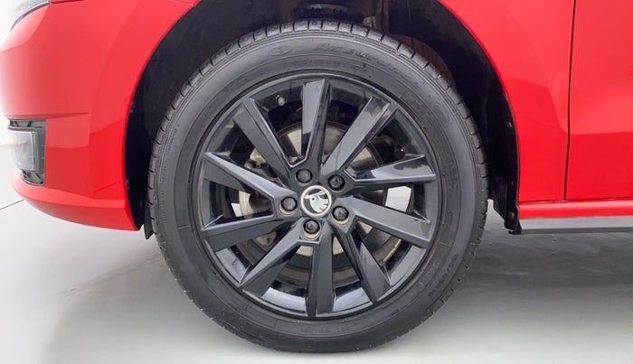 2020 Skoda Rapid STYLE 1.0TSI MT, Petrol, Manual, 13,800 km, Left Front Wheel