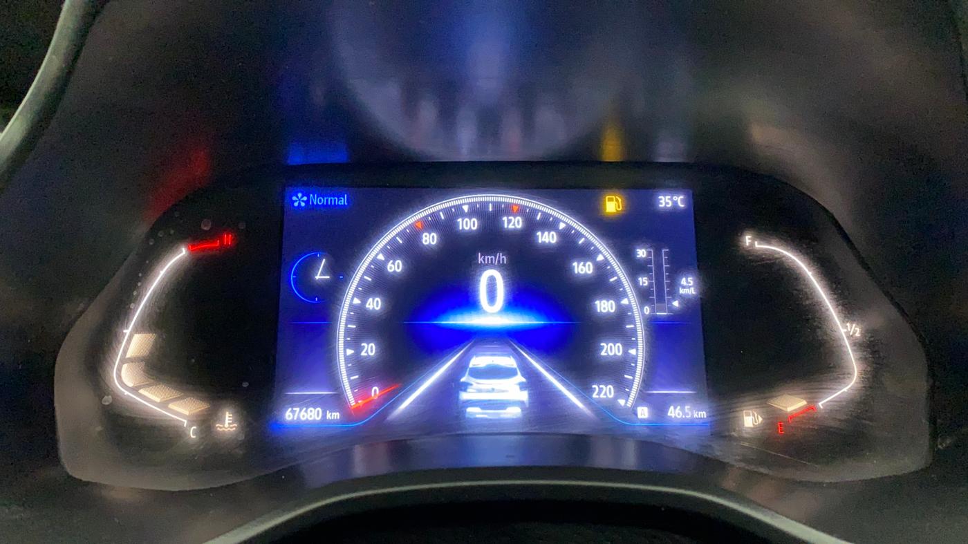 2022 Renault Kiger RXZ TURBO MT, Petrol, Manual, 67,702 km, Odometer Image