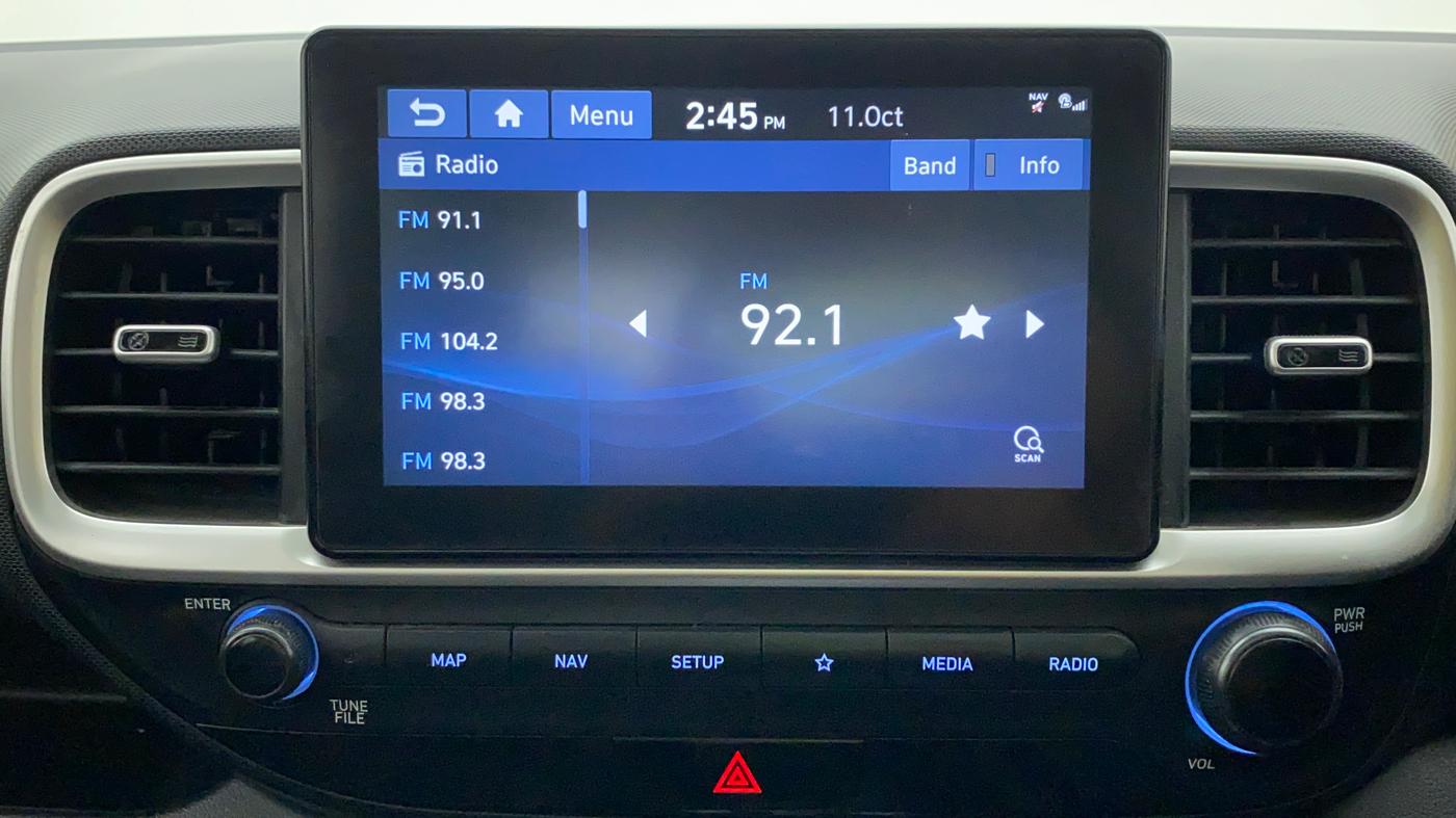 2019 Hyundai VENUE SX PLUS 1.0 TURBO DCT, Petrol, Automatic, 23,765 km, Infotainment System