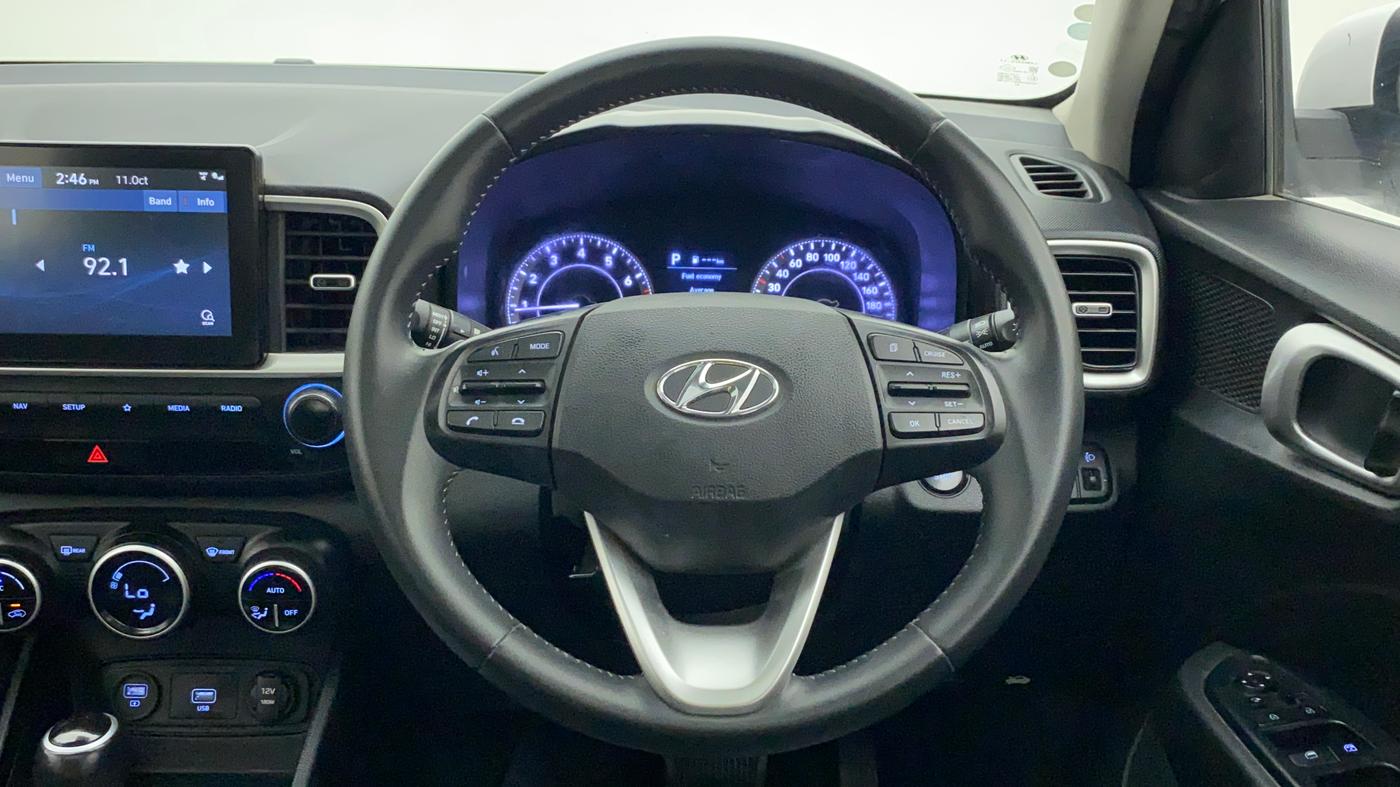 2019 Hyundai VENUE SX PLUS 1.0 TURBO DCT, Petrol, Automatic, 23,765 km, Steering Wheel Close Up