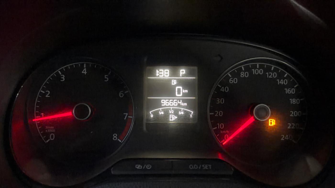 2014 Volkswagen Polo GT TSI AT, Petrol, Automatic, 96,653 km, Odometer Image