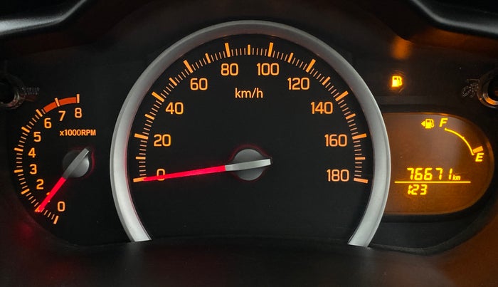 2017 Maruti Celerio ZXI D, Petrol, Manual, 7,310 km, Odometer Image