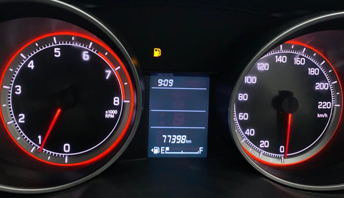 2019 Maruti Swift VXI, Petrol, Manual, 77,713 km, Odometer Image