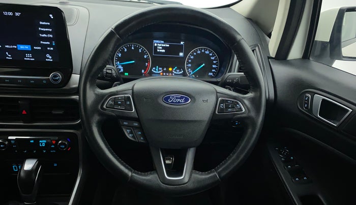 2019 Ford Ecosport TITANIUM + 1.5L PETROL AT, Petrol, Automatic, 31,778 km, Steering Wheel Close Up