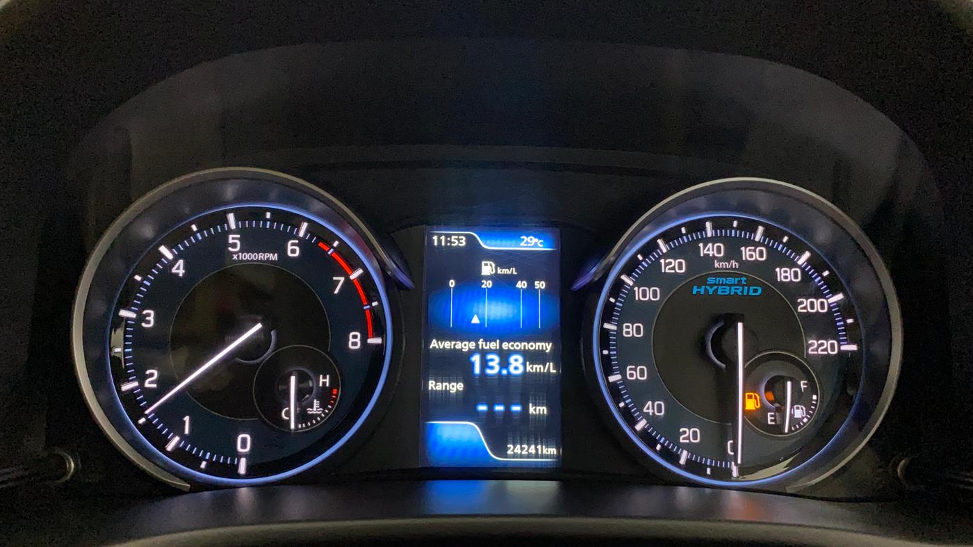 2023 Maruti Ertiga ZXI+ SHVS, Petrol, Manual, 24,284 km, Odometer Image