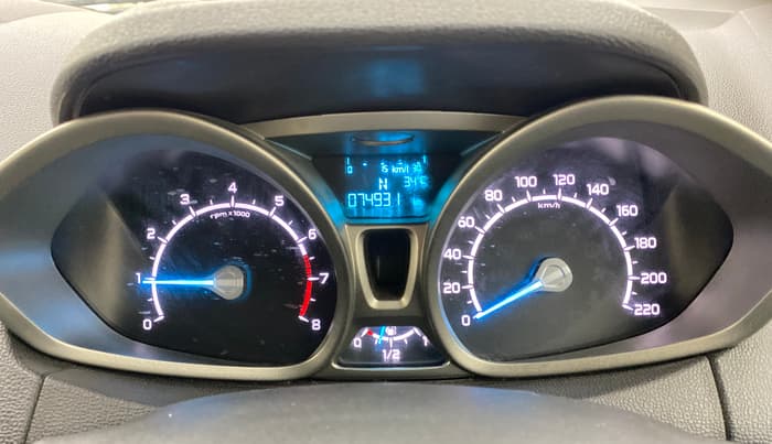 2015 Ford Ecosport TITANIUM 1.5L PETROL AT, Petrol, Automatic, 74,931 km, Odometer Image
