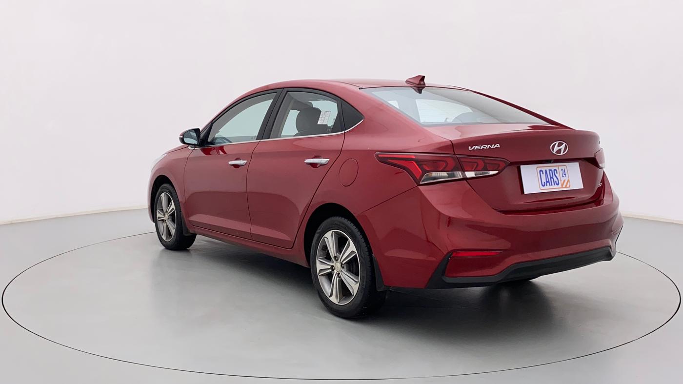 2018 Hyundai Verna 1.6 VTVT SX O, Petrol, Manual, 92,478 km, Left Back Diagonal