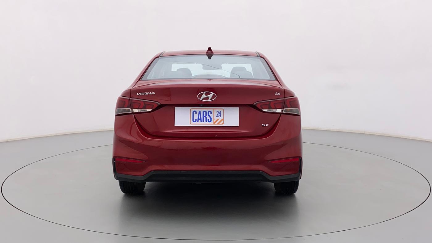 2018 Hyundai Verna 1.6 VTVT SX O, Petrol, Manual, 92,478 km, Back/Rear