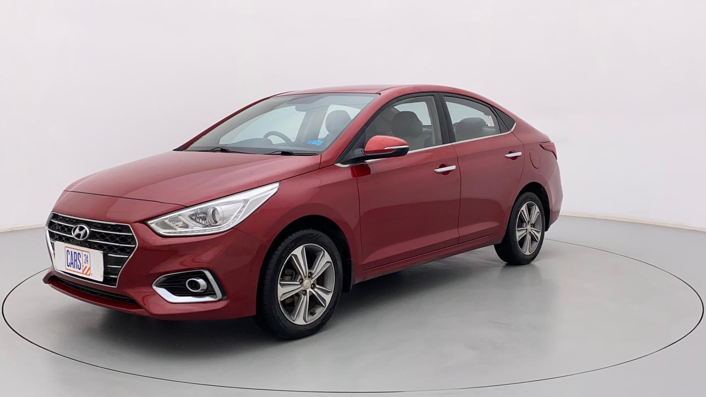 2018 Hyundai Verna 1.6 VTVT SX O, Petrol, Manual, 92,478 km, Left Front Diagonal