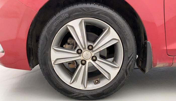 2018 Hyundai Verna 1.6 VTVT SX O, Petrol, Manual, 92,478 km, Left Front Wheel