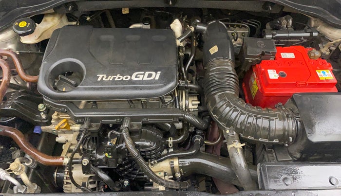 2022 KIA SONET HTX 1.0 IMT, Petrol, Manual, 84,667 km, Engine View