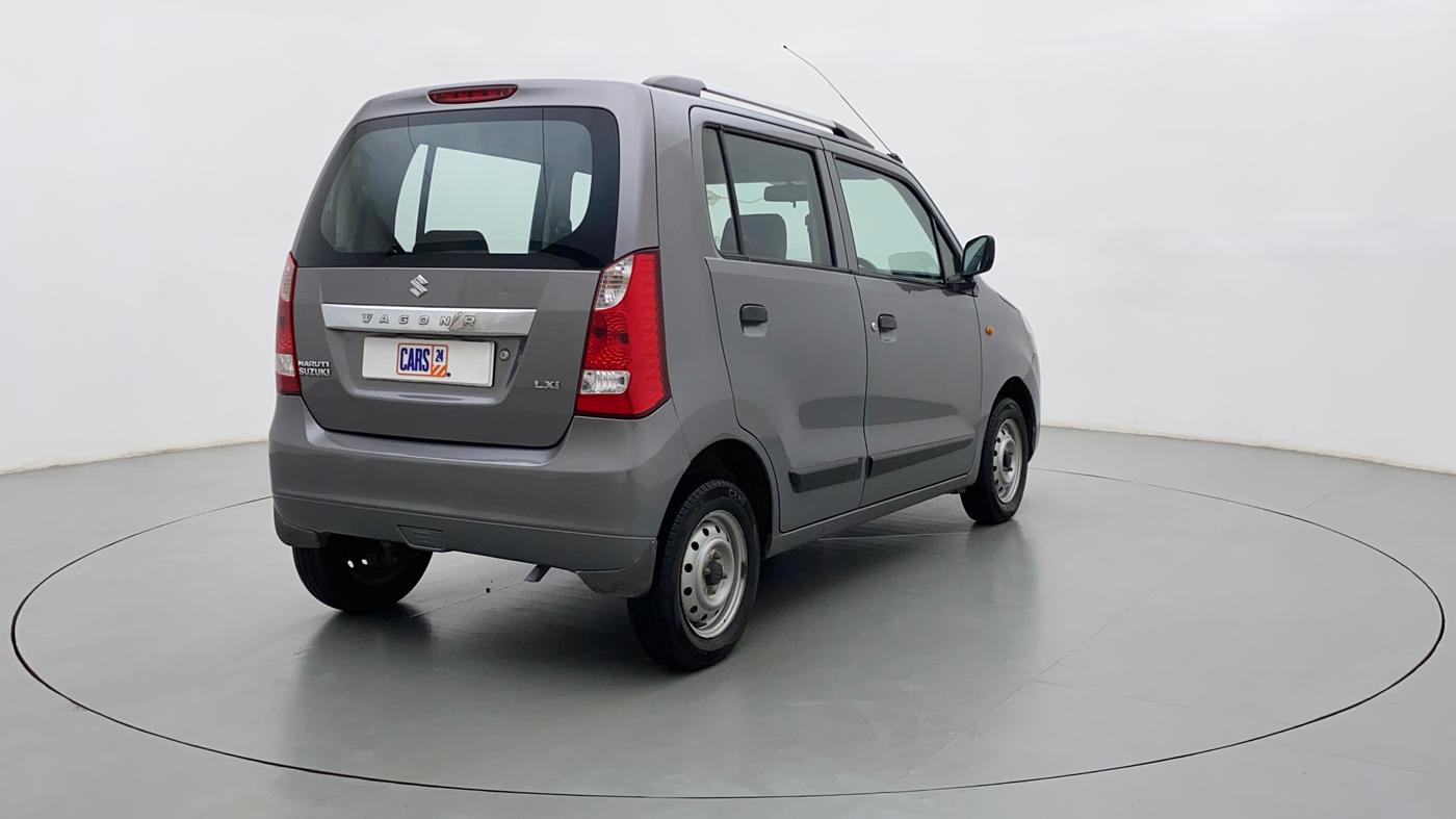 2014 Maruti Wagon R 1.0 LXI CNG, CNG, Manual, 74,921 km, Right Back Diagonal