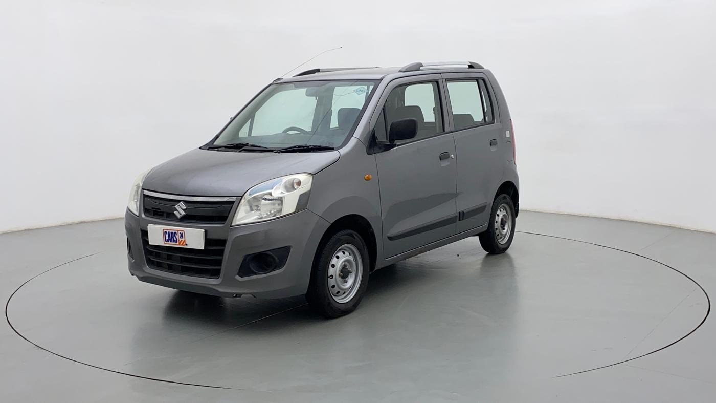 2014 Maruti Wagon R 1.0 LXI CNG, CNG, Manual, 74,921 km, Left Front Diagonal