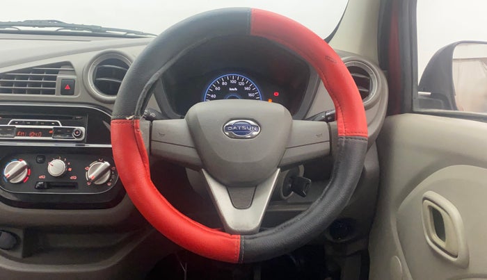 2016 Datsun Redi Go T, Petrol, Manual, 22,154 km, Steering Wheel Close Up