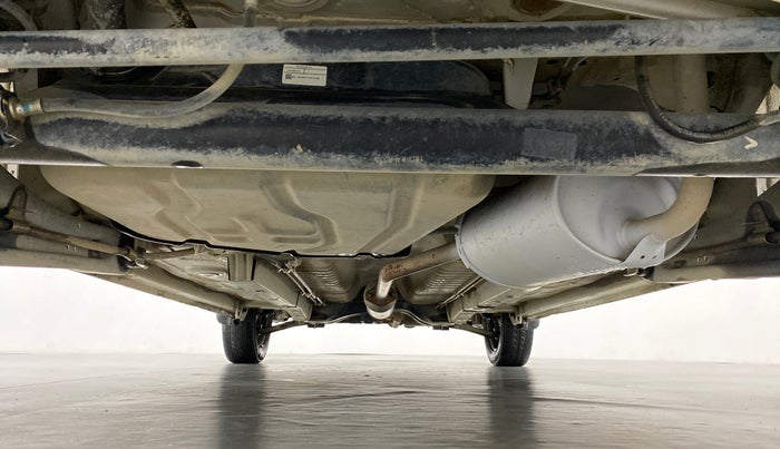 2018 Maruti Wagon R 1.0 VXI AMT, Petrol, Automatic, 31,597 km, Rear Underbody