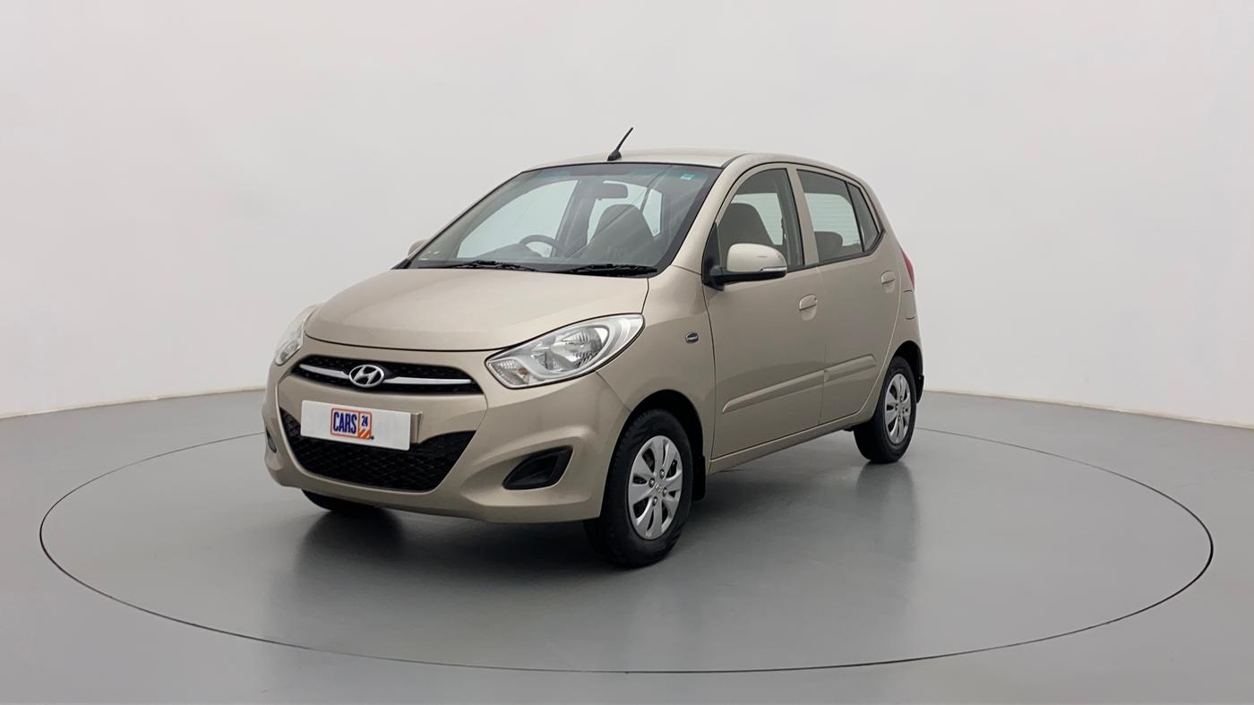 2012 Hyundai i10 SPORTZ 1.2 AT KAPPA2, Petrol, Automatic, 47,680 km, Left Front Diagonal
