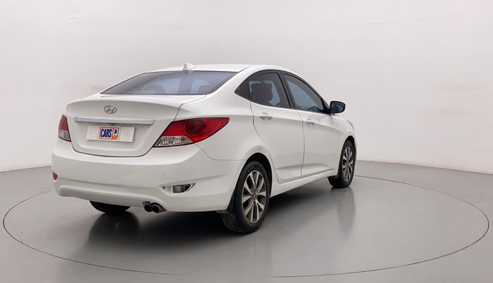 2013 Hyundai Verna FLUIDIC 1.6 CRDI SX, Diesel, Manual, 46,332 km, Right Back Diagonal